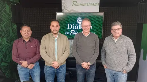 De izquierda a derecha: Jos&eacute; Luis Flores,  Alejandro Medinaceli, Jaime Dunn y Antonio Gomez.