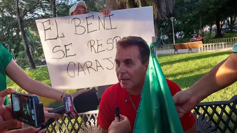 Alejandro Unzueta, gobernador de Beni. (Foto. RR. SS.).