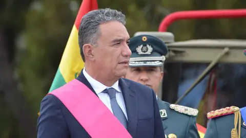 Marcelo Salinas, ministro de defensa. (Foto. RR. SS.).