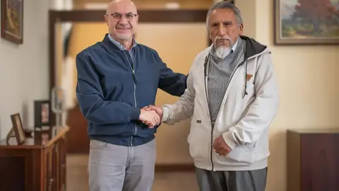 Jos&eacute; Luis Lupo (izq) y Pedro Portugal (der). (Foto. RR. SS.).