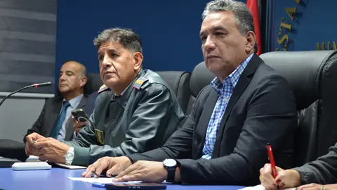 Marcelo Salinas, ministro de defensa.