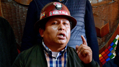 Juan Carlos Huarachi, COB. (Foto. RRSS).
