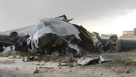 Accidente de un avi&oacute;n militar H&eacute;rcules C-130 en El Alto, Bolivia (Foto: RRSS)