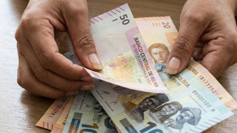 Billetes bolivianos (Foto: PANAMERICANAi)