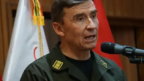 Mirko Sokol, comandante de la Polic&iacute;a.
