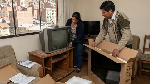 Digitalizaci&oacute;n de la Televisi&oacute;n en Bolivia (Foto: PanamericanAi)