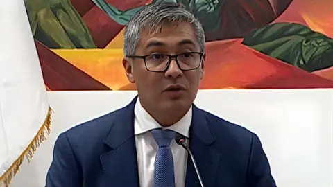 Ministro de Econom&iacute;a y Finanzas P&uacute;blicas, Jos&eacute; Gabriel Espinoza (Foto: Radio Panamericana)