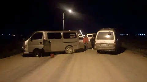 Bloqueos en Oruro (Foto: RRSS)