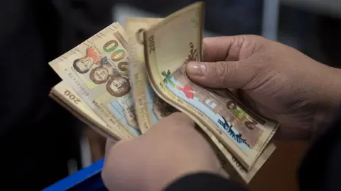 Moneda boliviana. Billetes bolivianos.