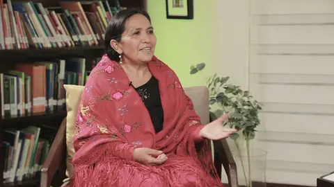Tomasa Yarhui, senadora de LIBRE.
