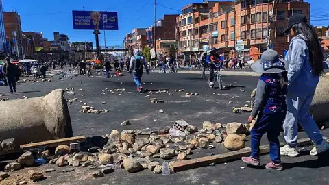 Bloqueo El Alto .