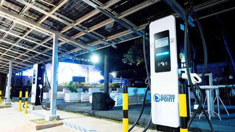 Huawei Y Dmc Inauguran la primera estaci&oacute;n el&eacute;ctrica vehicular (Foto: Huawei)