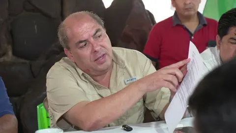 Hormando Vaca D&iacute;ez, viceministro.