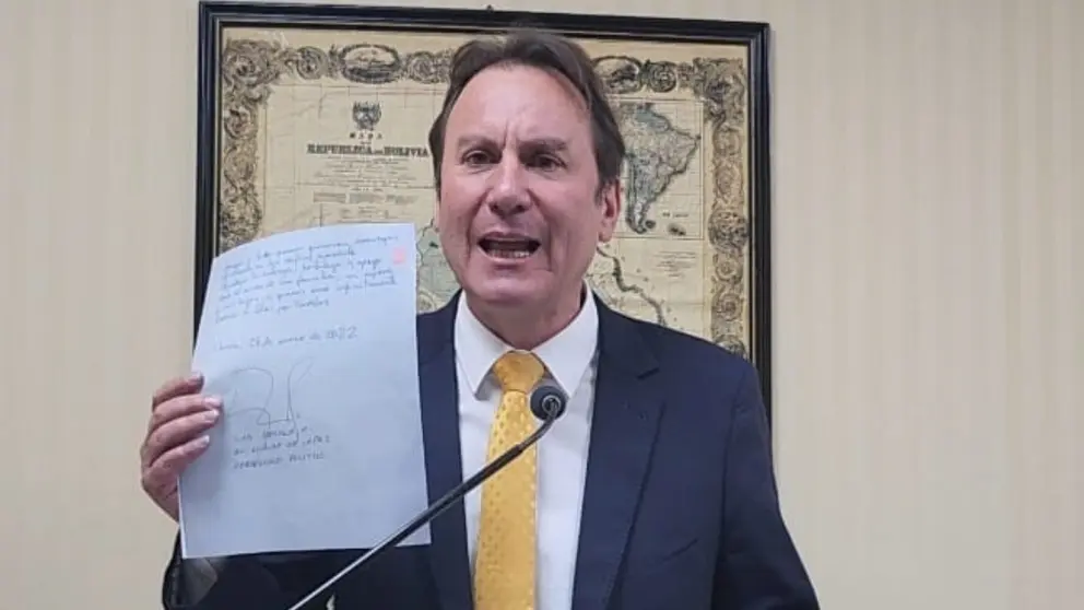 Ex candidato Ingvar Ellefsen presenta denuncia contra vocales del TSE (Foto: RRSS)
