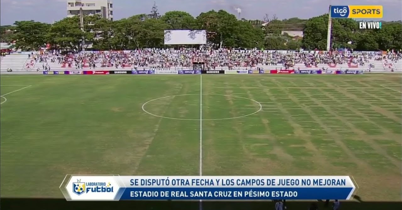 Estadio Real Santa Cruz. (Foto: Tigo Sports).