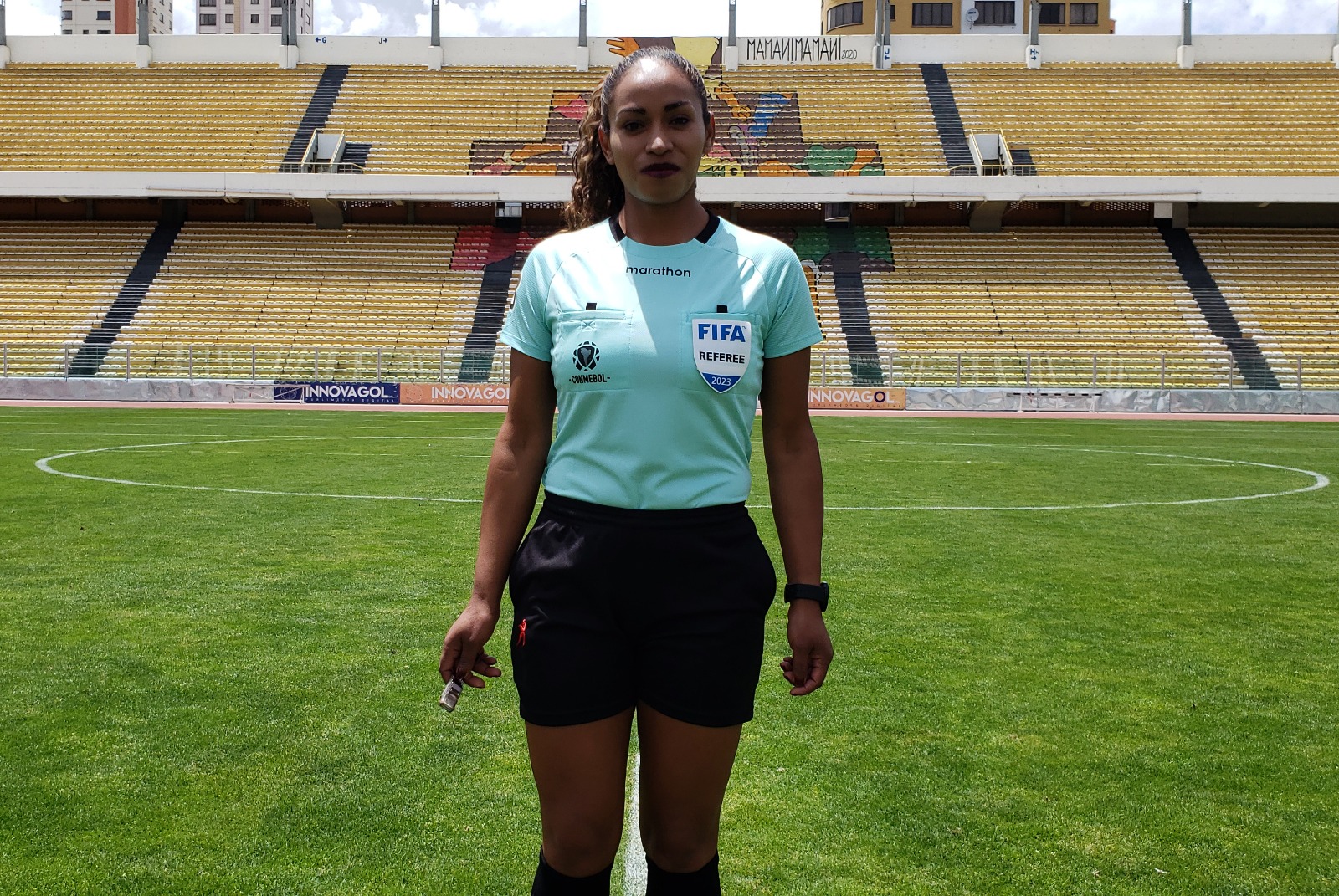 Alejandra Quisbert, juez paceña. (Foto: La Razón)
